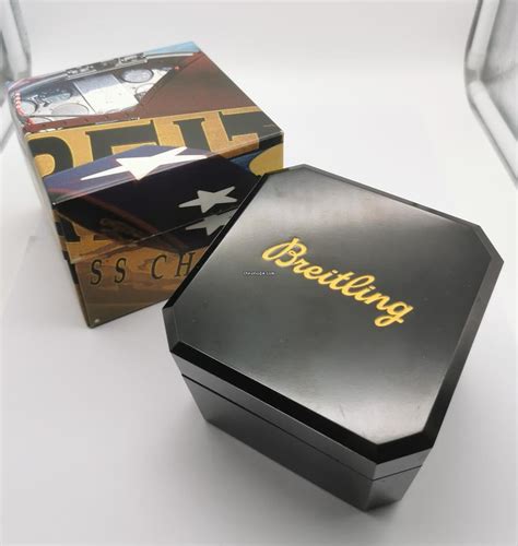 Breitling Rare vintage bakelite black watch box for any models